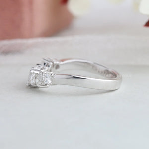 Multi-Shape Lab Diamond Bridal Ring