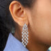 Multi Shaped Chandelier Earring