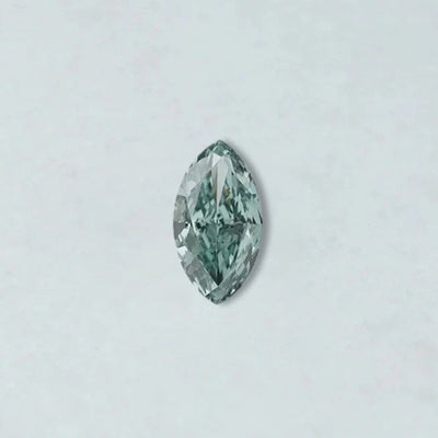 Green Marquise Cut Lab Created Diamond