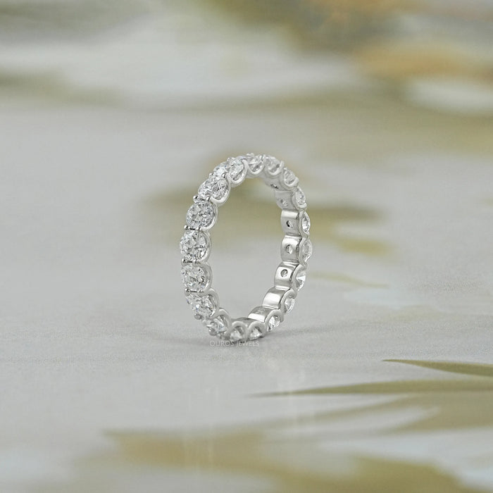 Old European Cut Round Diamond Full Eternity Band