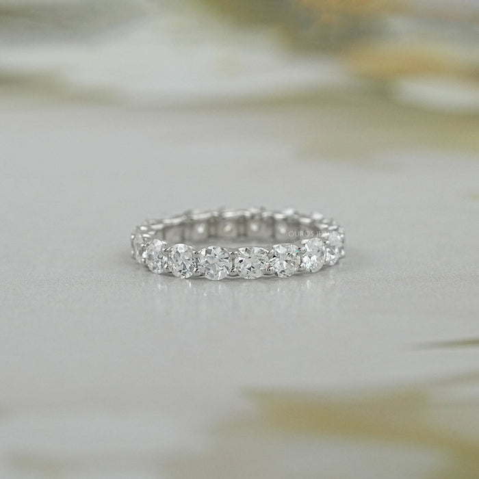 Old European Cut Round Diamond Full Eternity Band