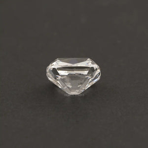 showcasing side view of 10 Carat IGI Certified Old Mine Cushion Cut Diamond