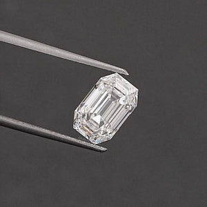 Emerald Cut Lab Grown Certified Loose Diamond