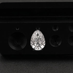 Old Mine Pear Shaped Lab Grown Diamond