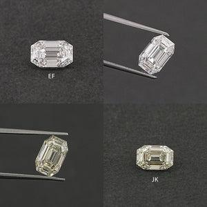 Emerald Cut Lab Grown Certified Loose Diamond