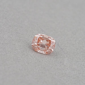 Fancy Pink Cushion Old Mine Cut Diamond