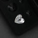 stunning 2 carat old mine heart shape diamond