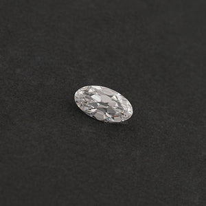 Old Style Moval Cut Lab Grown Diamond