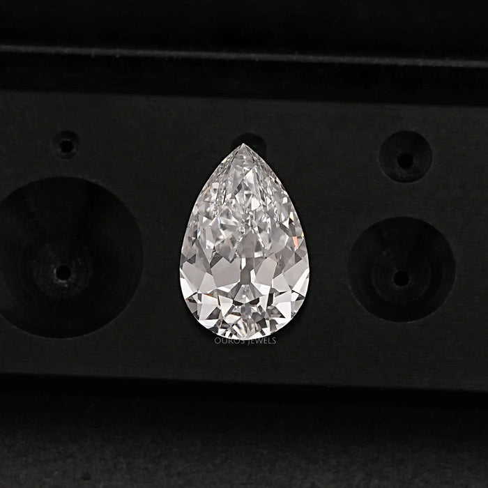 Old Cut Pear Shaped Lab Grown loose Diamond