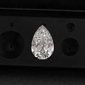 Old Cut Pear Shaped Lab Grown loose Diamond