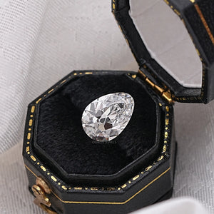 Old Mine Pear Shaped Lab Grown Diamond