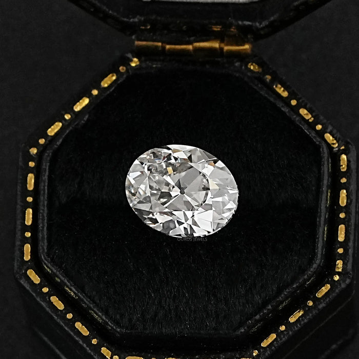 Old Mine Oval Cut Lab Diamond