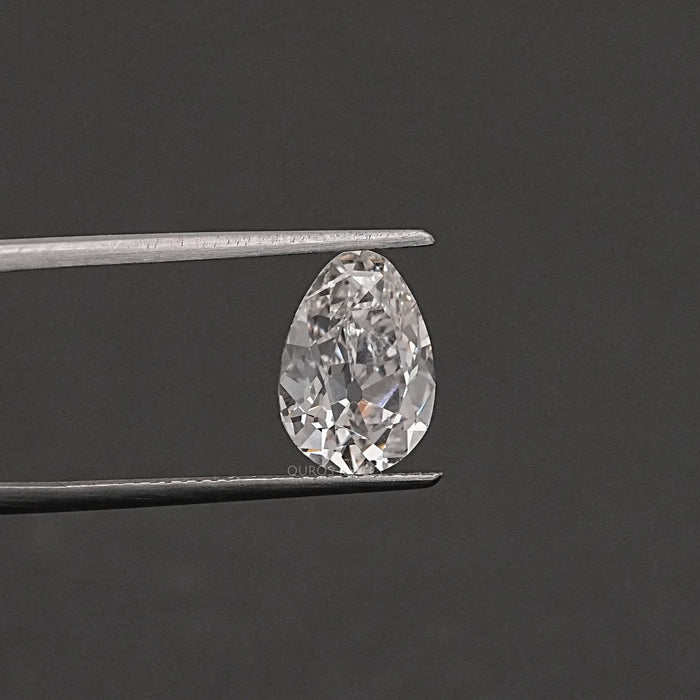 Old Mine Pear Shaped Lab Grown Diamond