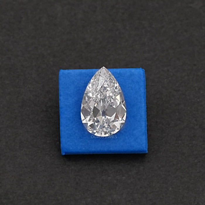 Old Cut Pear Shaped Lab Grown loose Diamond