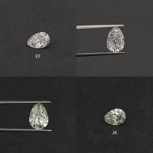 Old Mine Pear Shaped Lab Grown Diamond