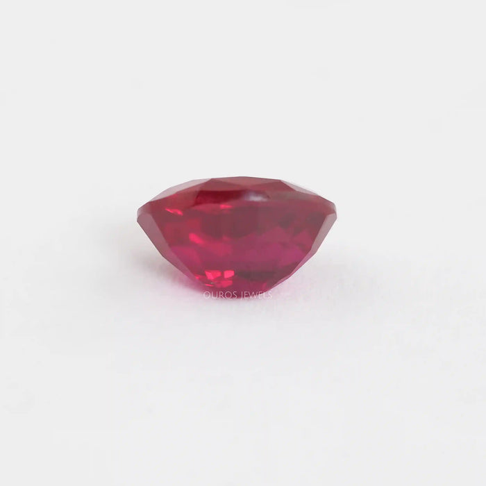 Oval Cut Red Ruby Zambian Gemstone