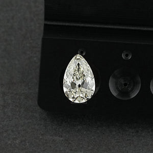 Old Cut Pear Shaped Lab Grown loose Diamond