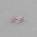 pink cushion cut lab diamond