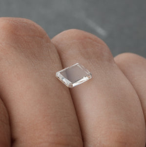 Portrait Emerald Cut Lab Grown Diamond