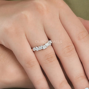 Multi-Shape Lab Diamond Bridal Ring