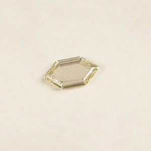 portrait hexagon lab diamond 