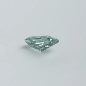 [Side View Of Green Color Lab Diamond]-[Ouros Jewels]