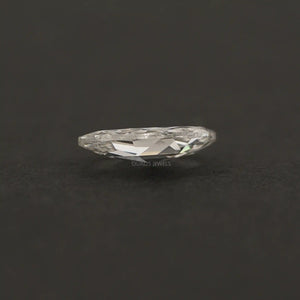 Antique Rose Cut Oval Diamond