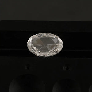 Antique Rose Cut Oval Diamond