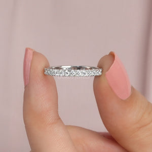 1.70 mm and 1.80mm round diamond wedding ring