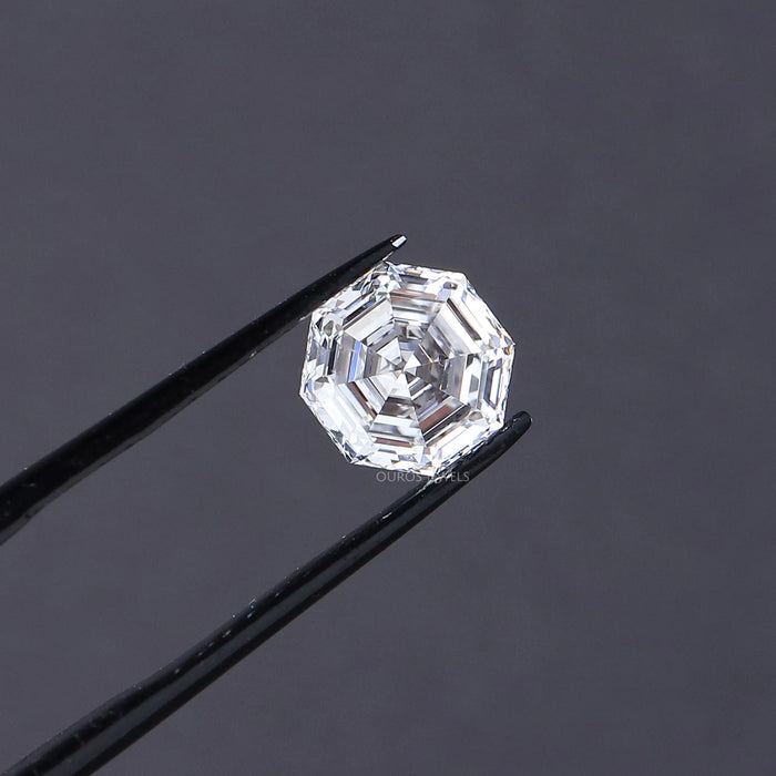 Loose Octagon Cut Lab Grown Diamond