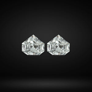 Matching Loose Step Bullet Cut Lab Diamond Set