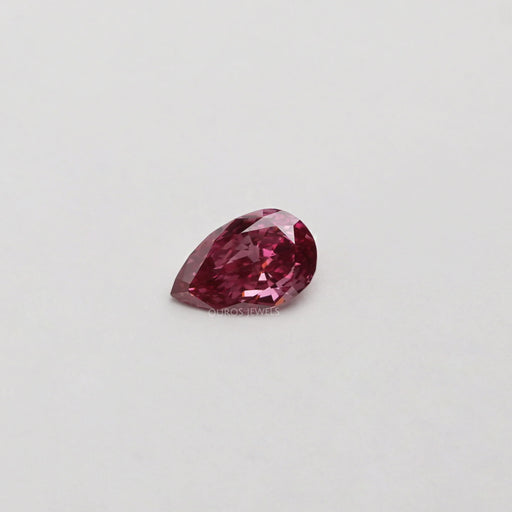 1.07 Carat Pink Pear Lab Grown Loose Diamond