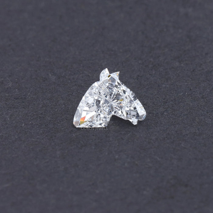 Custom Horse Head Cut Loose Diamond