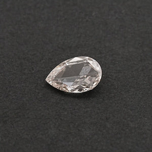 Rose Cut Pear Lab Created Diamond