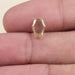 portrait cut calf head shaped diamond 