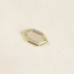 yellow portrait cut loose diamond 