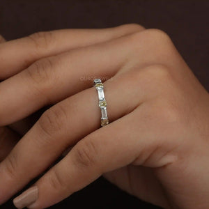 baguette diamond wedding ring 