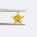 [Yellow Star Shape Loose Diamond]-[Ouros Jewels]