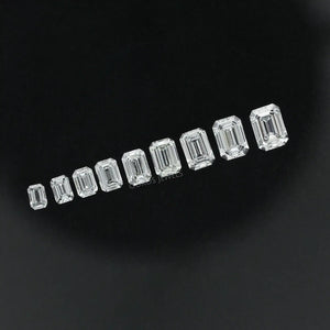 Loose Emerald Cut Lab Diamond