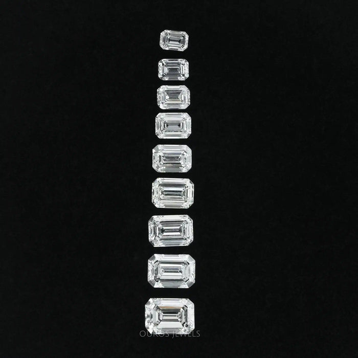 Emerald Cut Lab Grown Diamonds