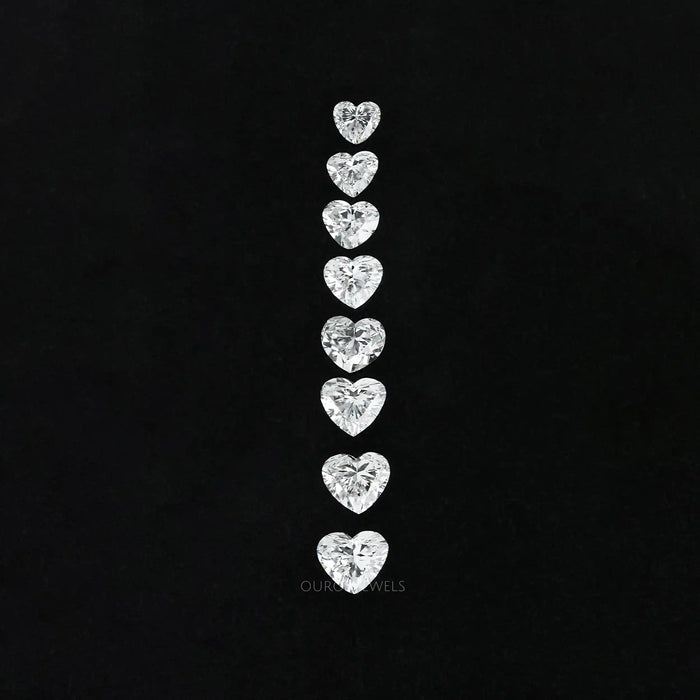 Heart Shaped Loose Diamonds