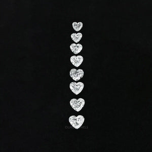 Heart Shaped Loose Diamonds