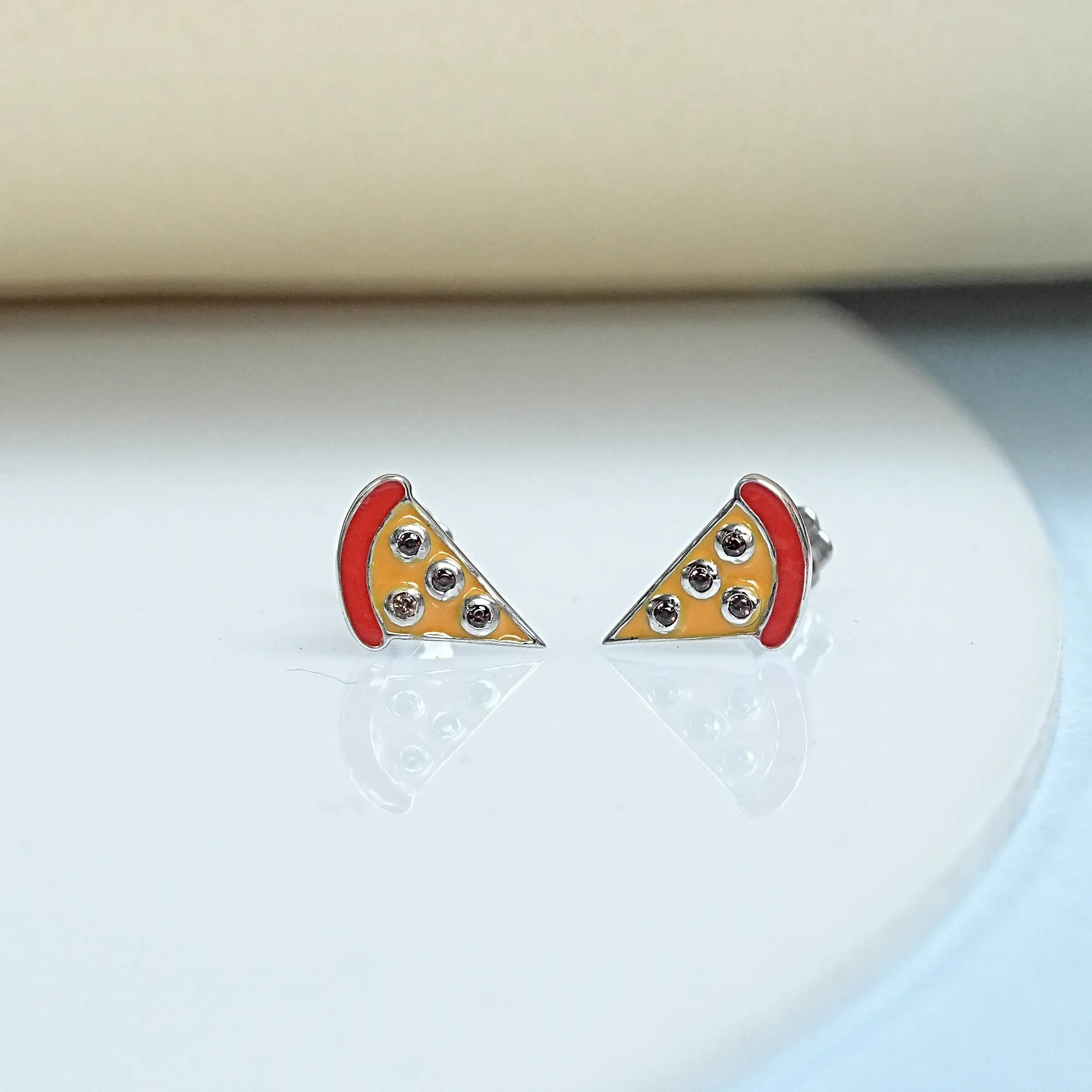 Pizza Slice Baby Stud Earrings