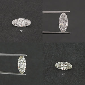 Unique Moval Cut Loose Diamond - Lab Grown