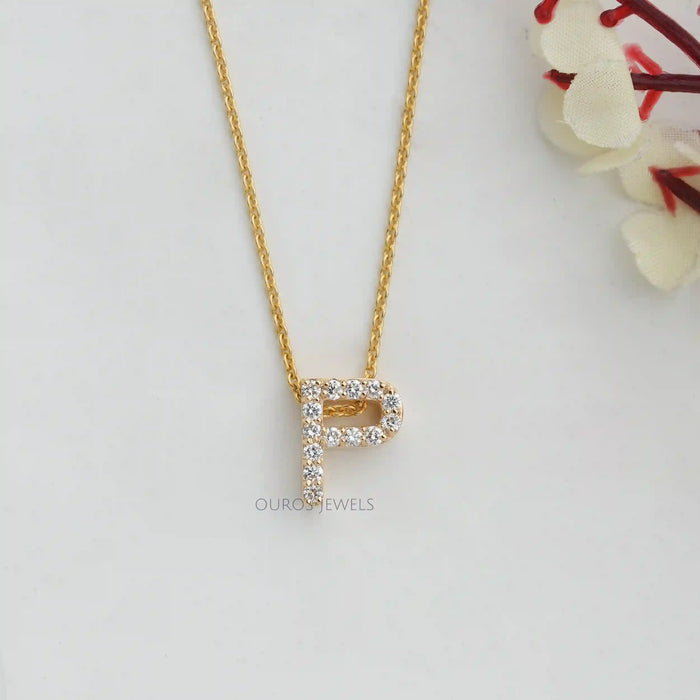 Initial Diamond Conflict Free Locket Pendants