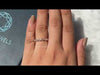 [Youtube Video of Pear Cut Lab Grown Diamond Wedding Band]-[Ouros Jewels]