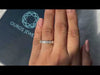 [youtube of cushion cut lab grown diamond][Ouros Jewels]