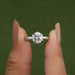 round solitaire ring 