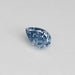 1 CT blue pear cut lab grown diamond 