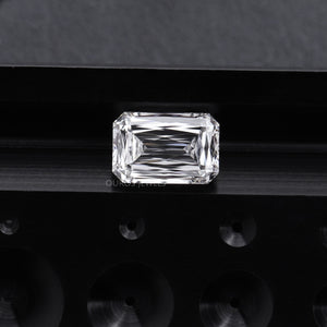 3.01 Carat Crisscut Emerald Lab Grown Diamond